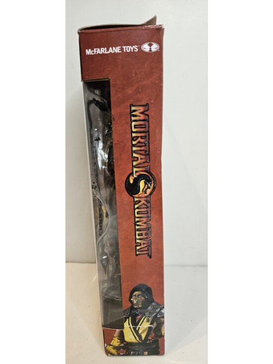 McFarlane Mortal Kombat 11 Scorpion Series 1 (Yellow Outfit) 7”  Figure * Read - Picture 6 of 8